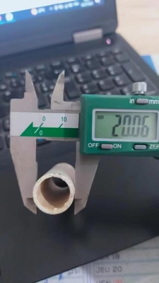 17 mm Ηλεκτρική μόνωση υψηλής θερμοκρασίας με σωλήνα μίκας από μουσκωβίτη για βιομηχανικά στοιχεία