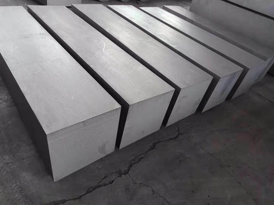EDM Γράφιτο 1.85 1.91g/cm3 με υψηλή πυκνότητα χαμηλή τέφρα και μέγεθος κόκκων 8-10 μικρών