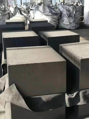 EDM Γράφιτο 1.85 1.91g/cm3 με υψηλή πυκνότητα χαμηλή τέφρα και μέγεθος κόκκων 8-10 μικρών