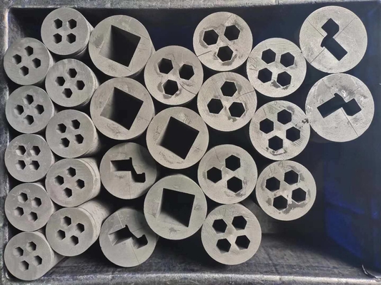 Προσαρμοσμένη επικάλυψη Μέσα 1.85g/cm3 Σχήμα γραφίτη για προσαρμογή χύτευσης χαλκού