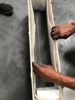 Ισοστατική πλάκα γραφίτη DC-1.91 για κενό φούρνο 740*14*14mm Isostatic Way Forming