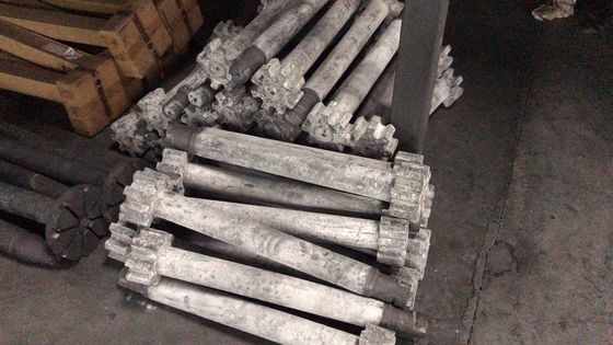 GR-1.75 Ροτόρος γραφίτη 100% άνθρακα για προχωρημένη τήξη αλουμινίου