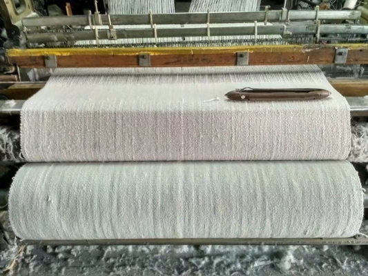 CF-1260 Κεραμικό ύφασμα από ίνες 3mm*1m*30m/τυλί για προσαρμοσμένες ανάγκες προστασίας από τη θερμότητα