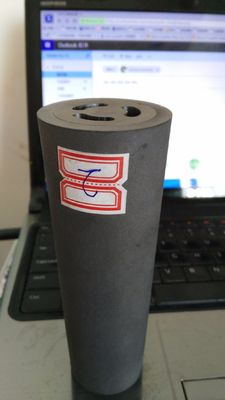 Σχήματα γραφίτη για χύτευση χαλκού 1.85 Σφαιρική πυκνότητα 100% σύνθεση άνθρακα