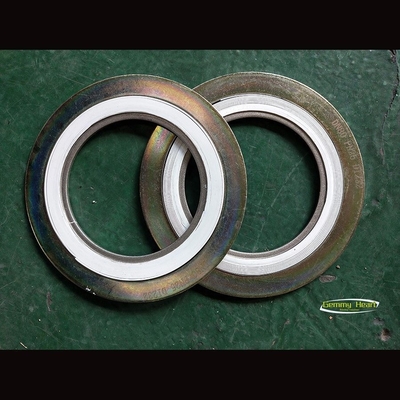 Επιδόσεις θερμοκρασίας Ο-ring Graphite Spiral Wound Gasket με εσωτερικό και εξωτερικό δαχτυλίδι