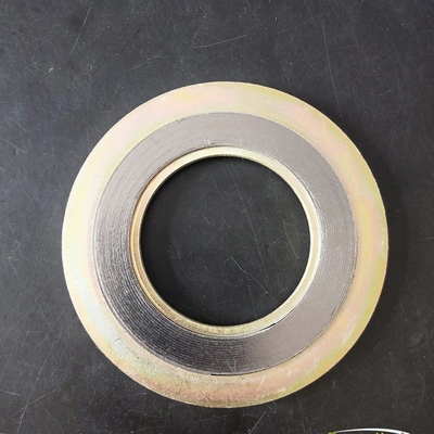 Επιδόσεις θερμοκρασίας Ο-ring Graphite Spiral Wound Gasket με εσωτερικό και εξωτερικό δαχτυλίδι