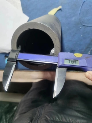 8 12,5 16 20 mm Graphite Die για χαλκό προς τα πάνω συνεχής χύτευση σύμφωνα με το σχέδιο DC-1.85