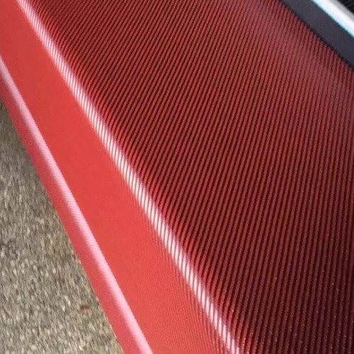 3k 200g Κόκκινο χρώμα Twill υφαντικό άνθρακα 100 μέτρα μήκος για προσαρμογή