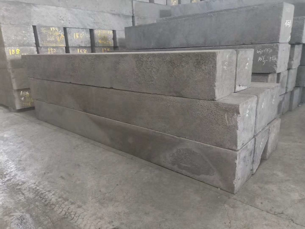Ράβδος γραφίτη 1,72mm Μέγεθος 500*500*2000mm τετραγωνικά μπλοκ με διαθεσιμότητα προσαρμογής