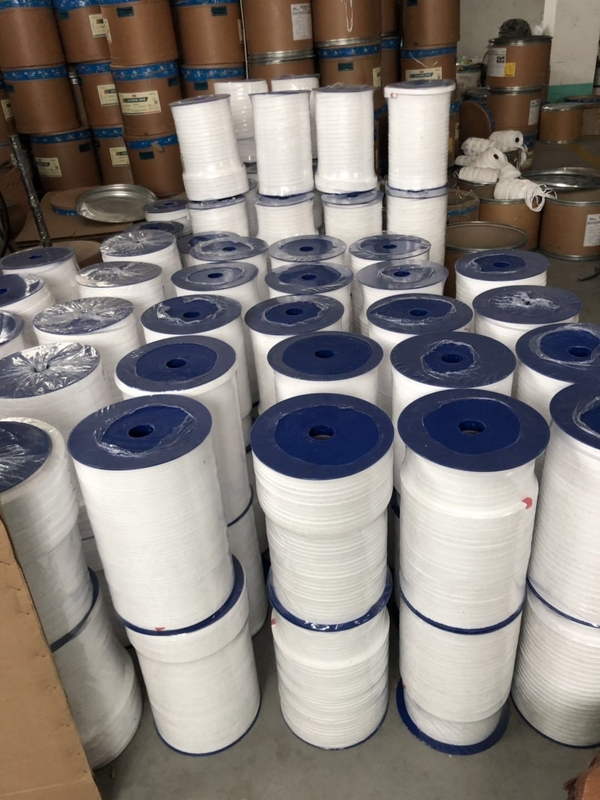 Η συσκευασία με PTFE Graphite Gland σε μέγεθος 4*4mm Υποστηρίζει την πληρωμή σε δολάρια ΗΠΑ Μέγεθος 4*4 έως 100*100mm